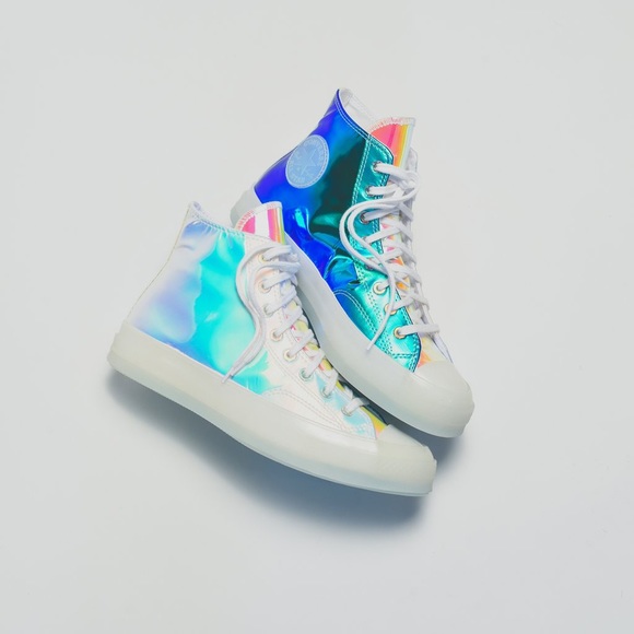 iridescent chucks